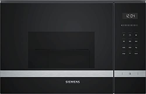 Siemens BE555LMS0 microondas Integrado Microondas con grill 25 L 900 W Acero inoxidable