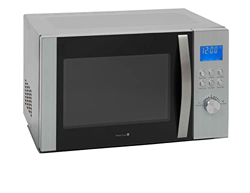 Tarrington House Microondas MWD5130, 1000 W, 30 L, pantalla digital, 6 niveles de cocción, programa de descongelación, temporizador de 60 minutos
